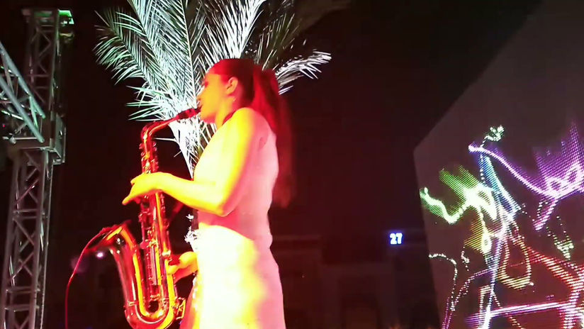 Saxophone on wedding Party - Anna Pasichna
